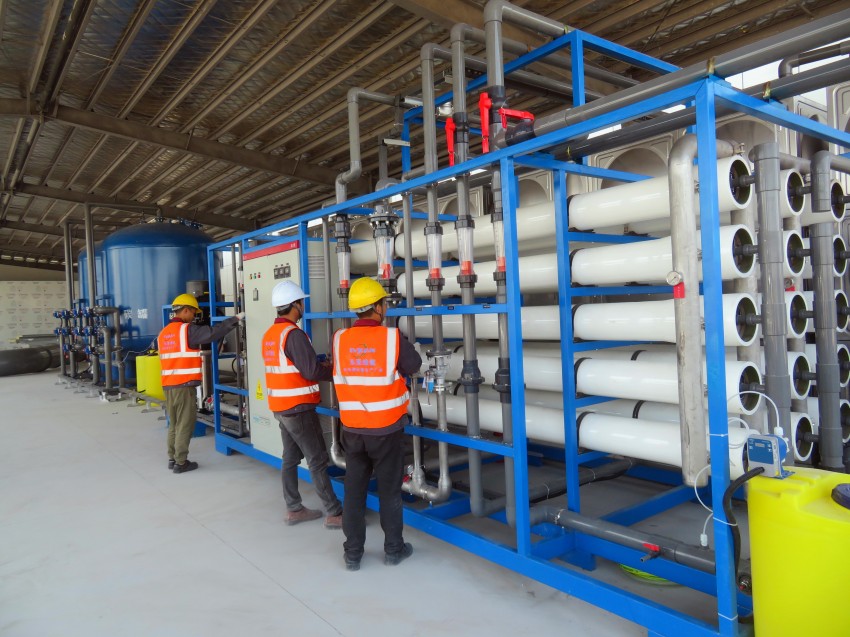 工業用反滲透純水處理設備,反滲透脫鹽裝置